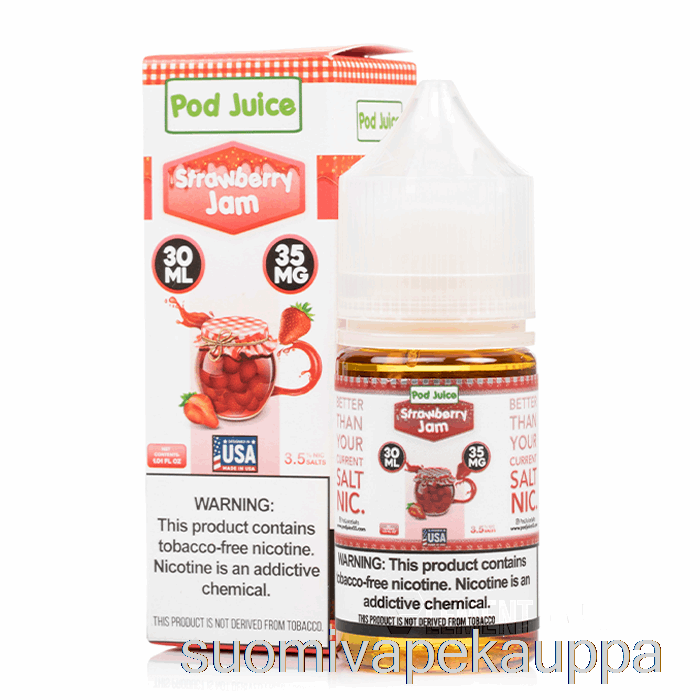 Vape Nesteet Mansikkahillo - Palkomehu - 30ml 35mg